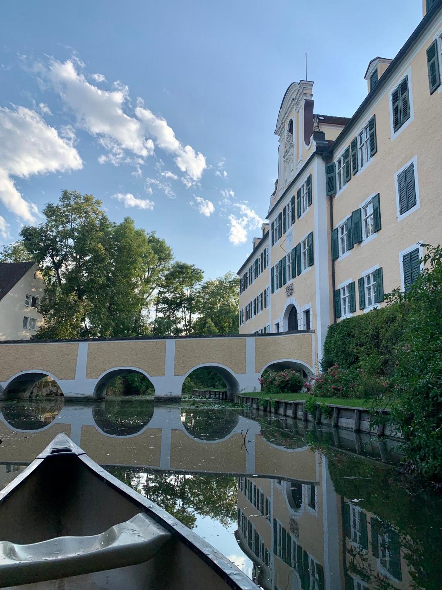 Wohnen Im Wasserschloss Sandizell シュロベンハウゼン エクステリア 写真